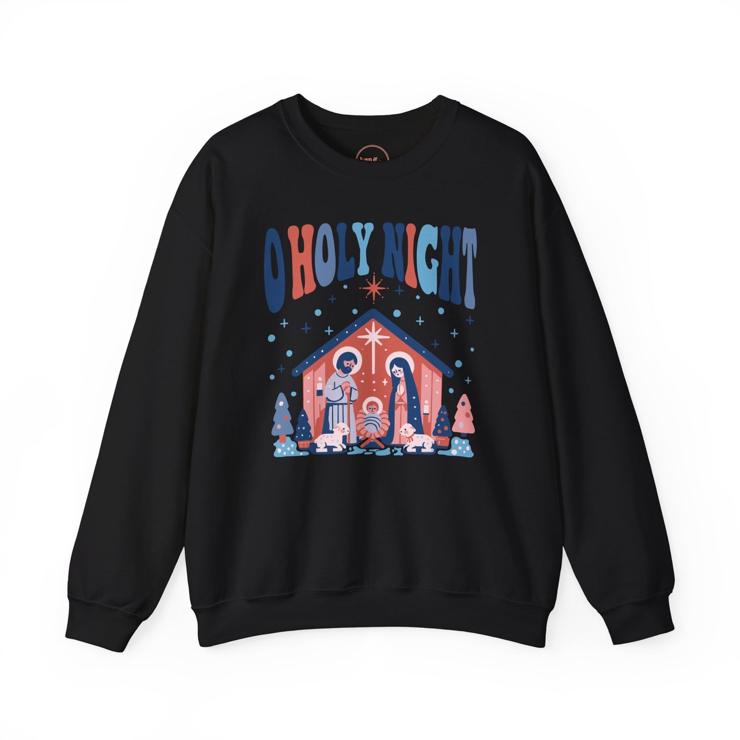 O Holy Night Nativity Scene Crewneck