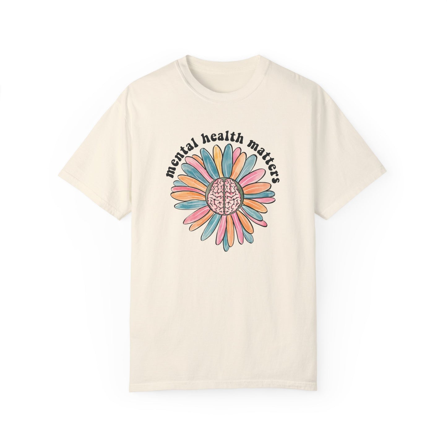 Mental Health Matters Daisy Tee