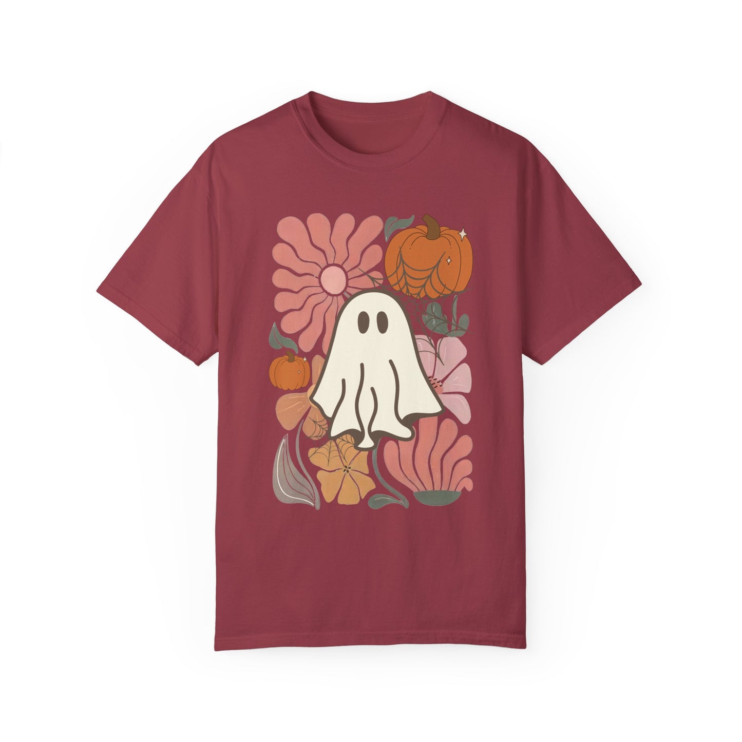 Vintage Ghost and Pumpkin Tee