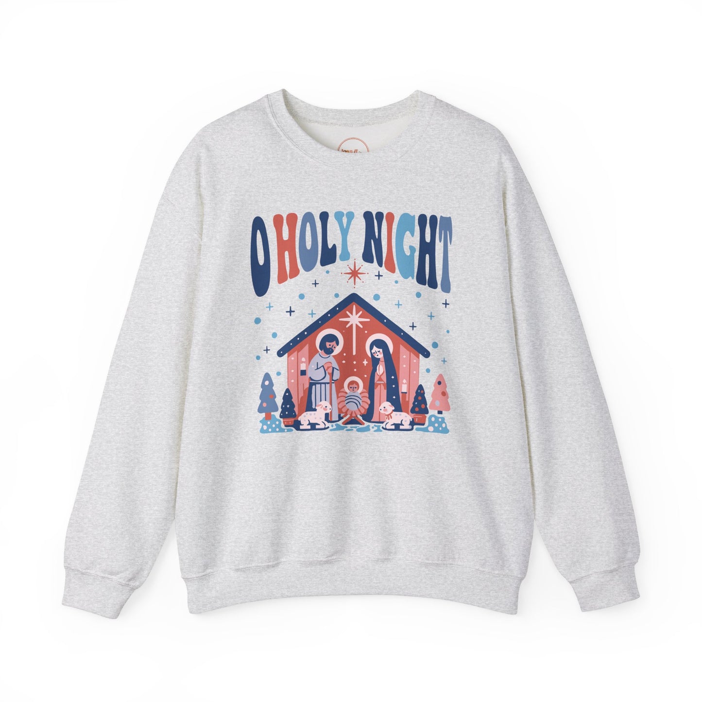 O Holy Night Nativity Scene Crewneck