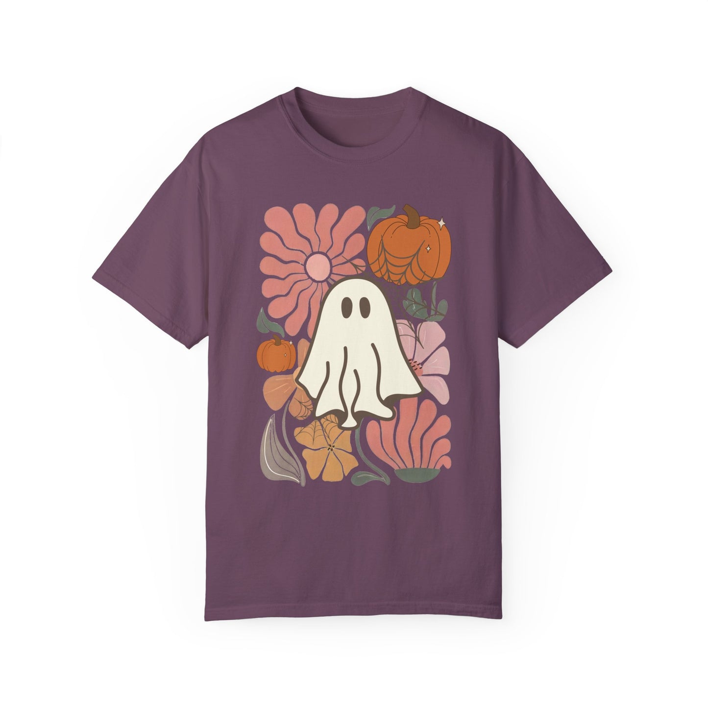 Vintage Ghost and Pumpkin Tee