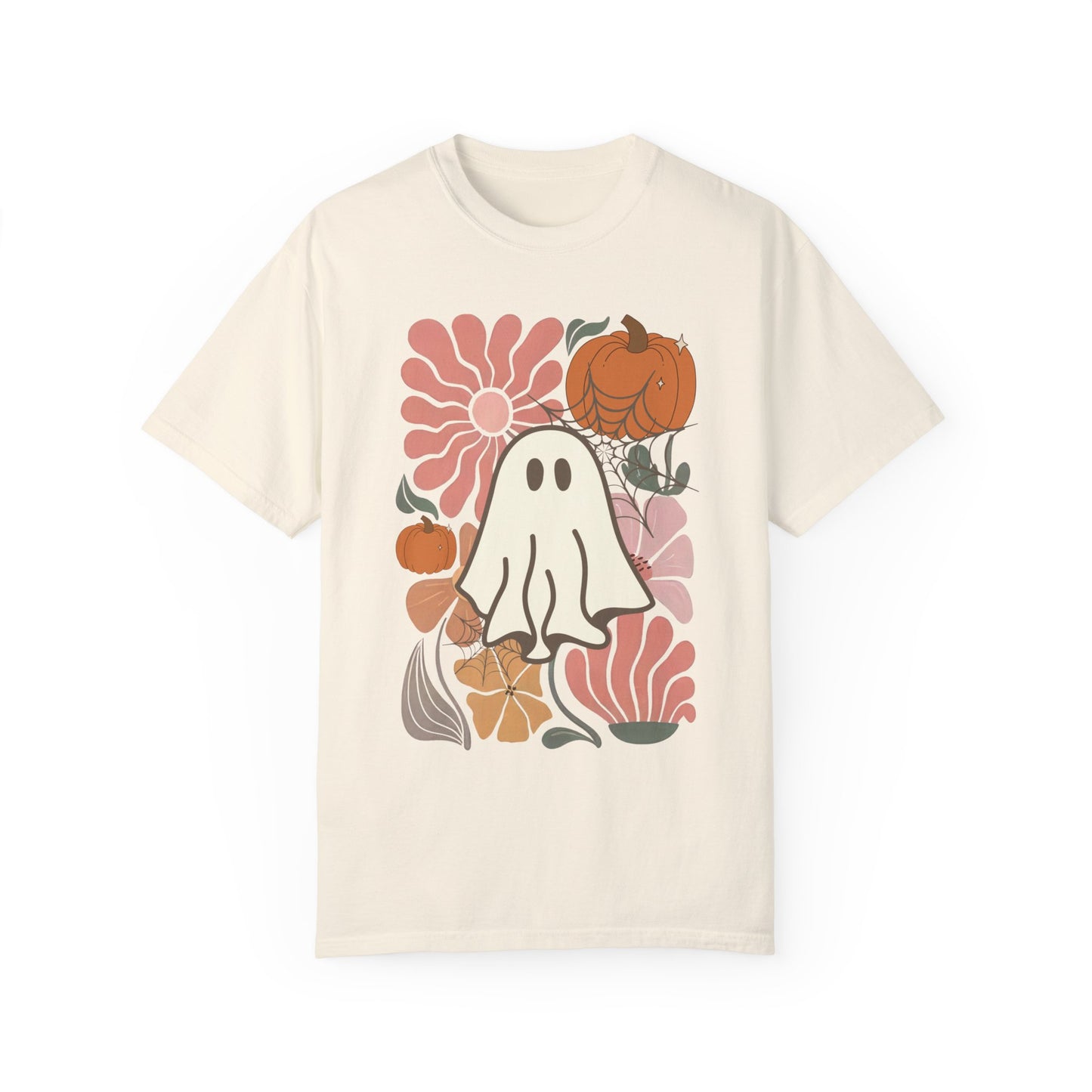 Vintage Ghost and Pumpkin Tee