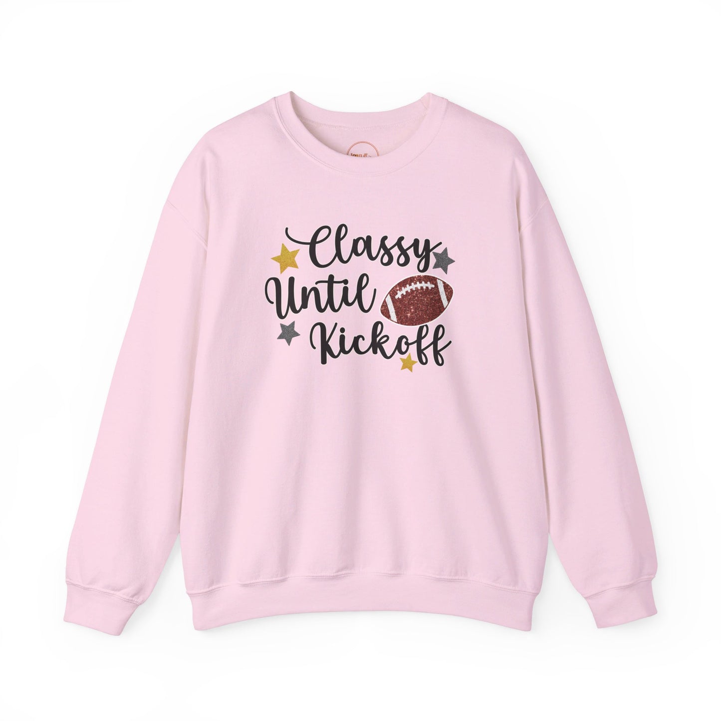 Classy Until Kickoff Crewneck