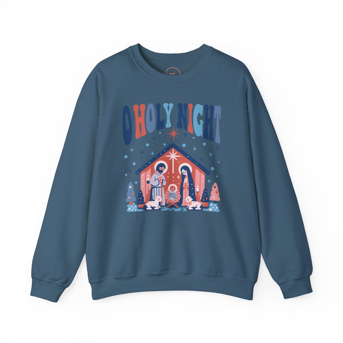 O Holy Night Nativity Scene Crewneck