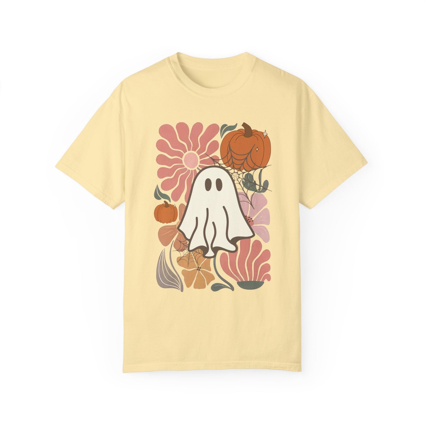 Vintage Ghost and Pumpkin Tee