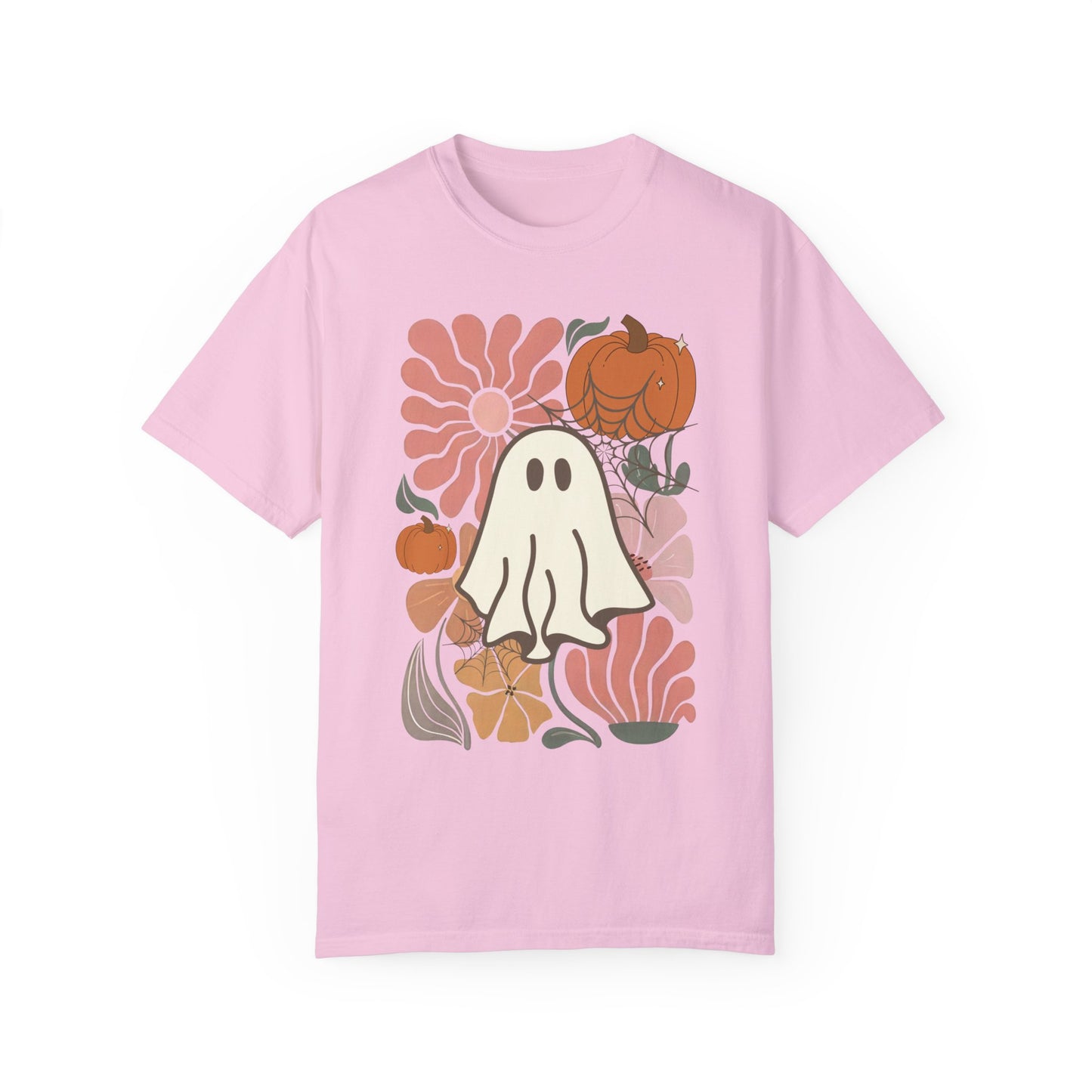 Vintage Ghost and Pumpkin Tee