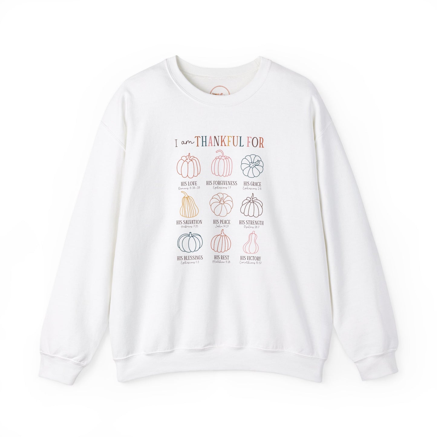 “I Am Thankful For” Crewneck