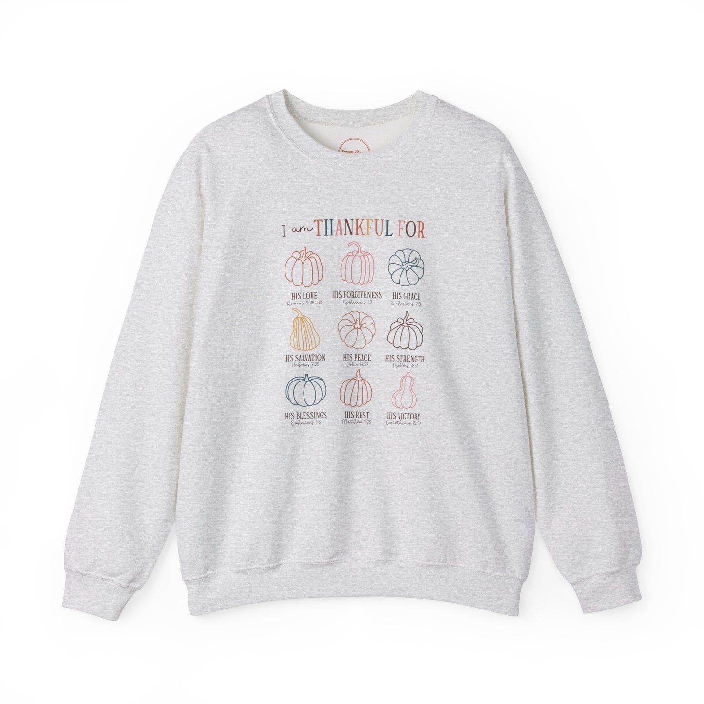 “I Am Thankful For” Crewneck