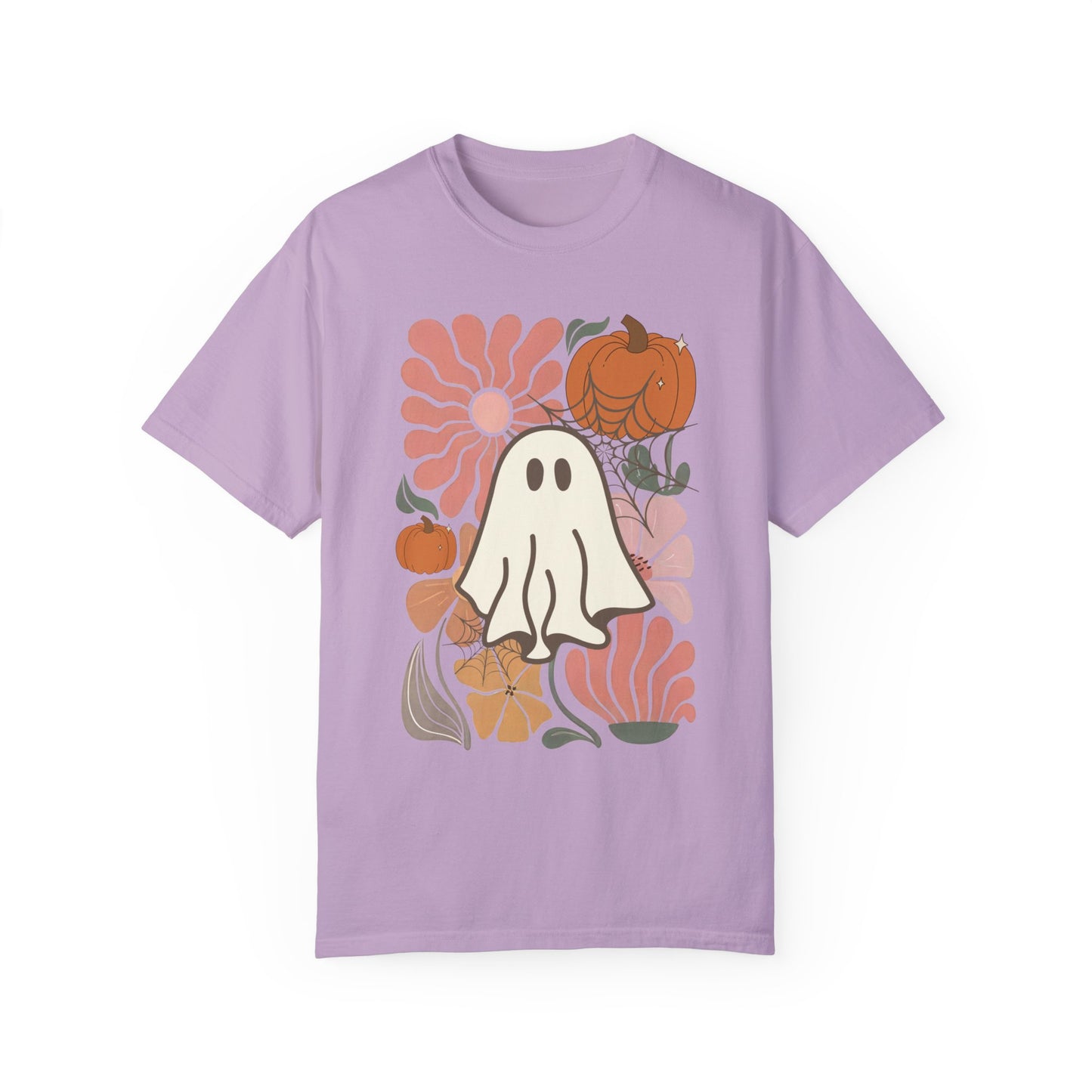 Vintage Ghost and Pumpkin Tee