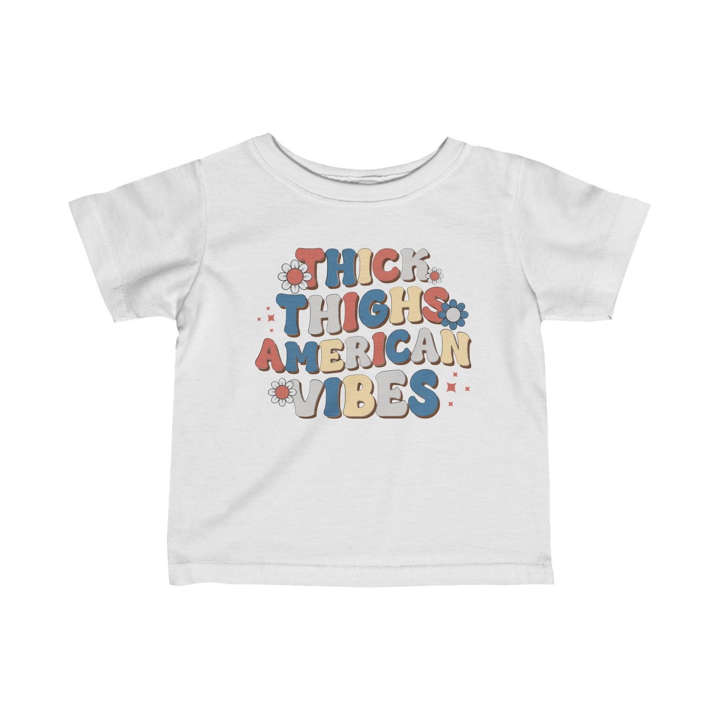 Thick Thighs American Vibes Tee