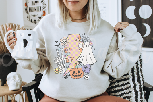 Retro Spooky Halloween Crewneck