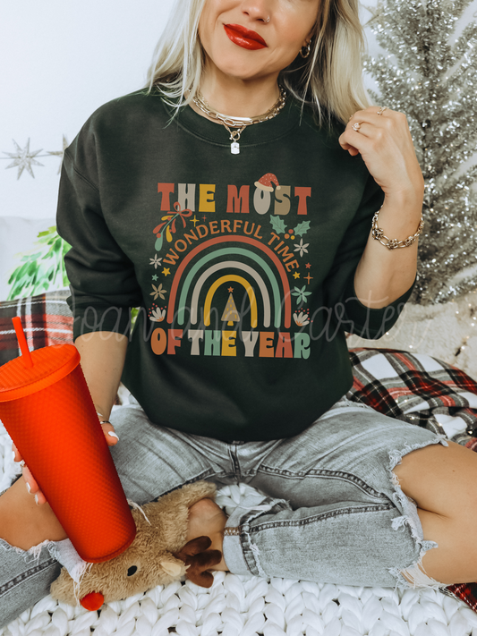 The Most Wonderful Time Crewneck